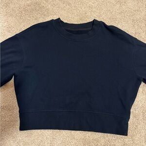 lululemon athletica navy blue Sweatshirt